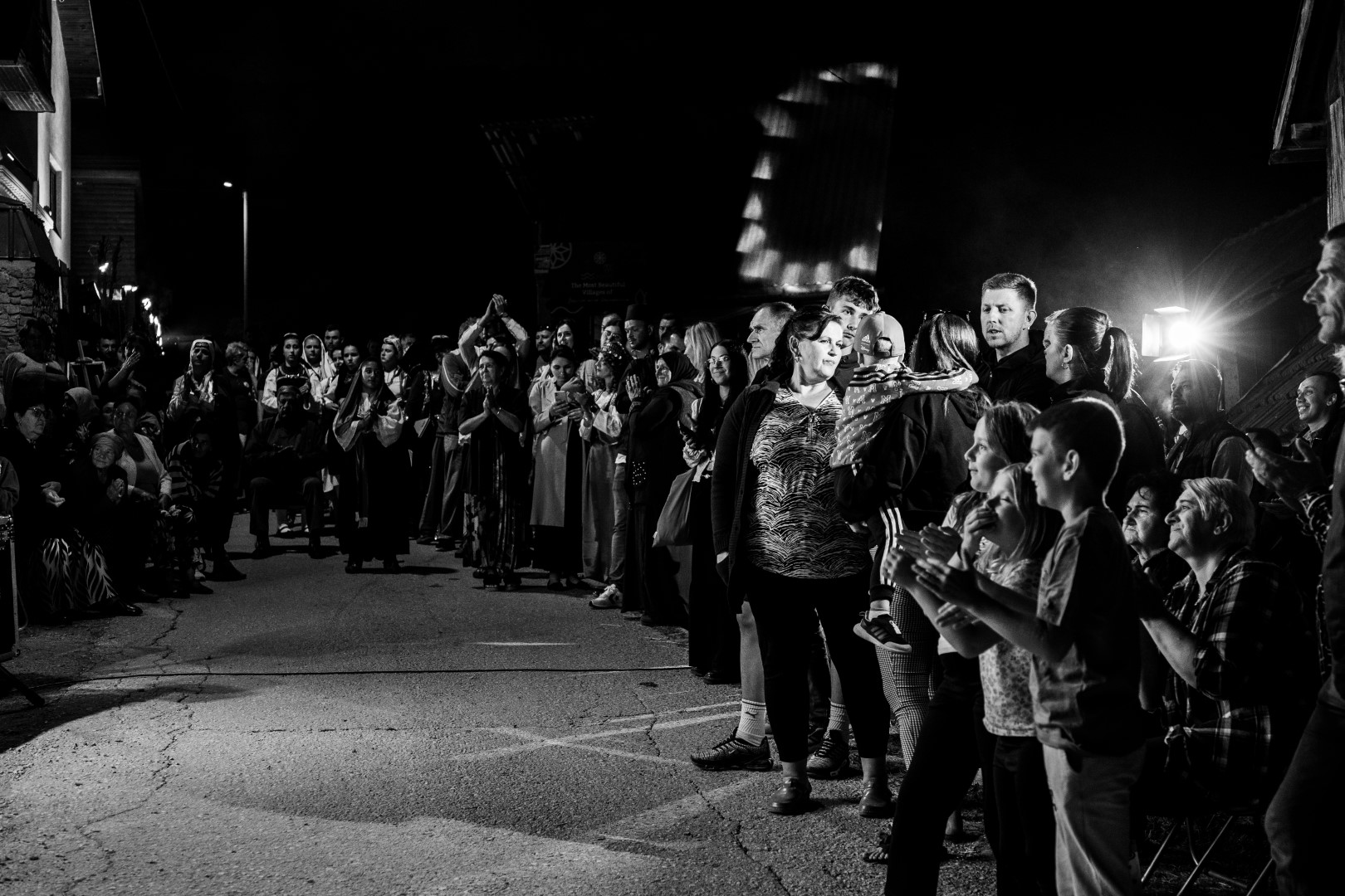 Romantična noć village celebration, photo by Melanie Sapina